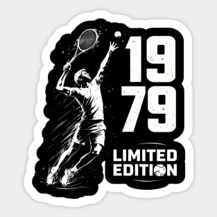 1979 Limited Edition Tennis Birthday Gift Sticker